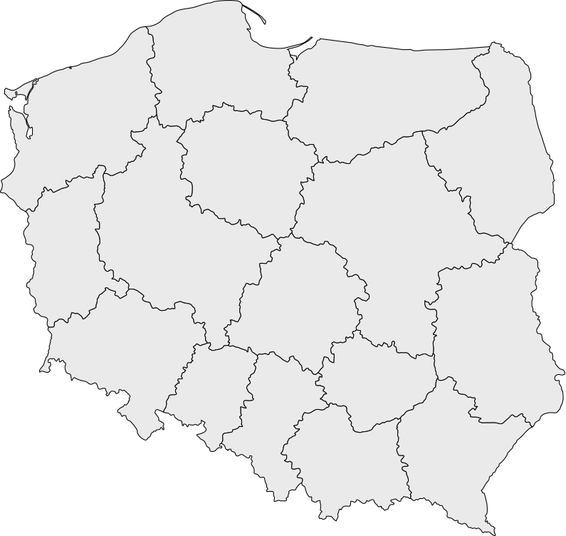Mapa ośrodków
